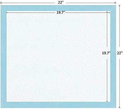 Pet Training and Puppy Pads Pee Pads for Dogs 22"X22"-50 Count Super Absorbent & Leak-Proof
